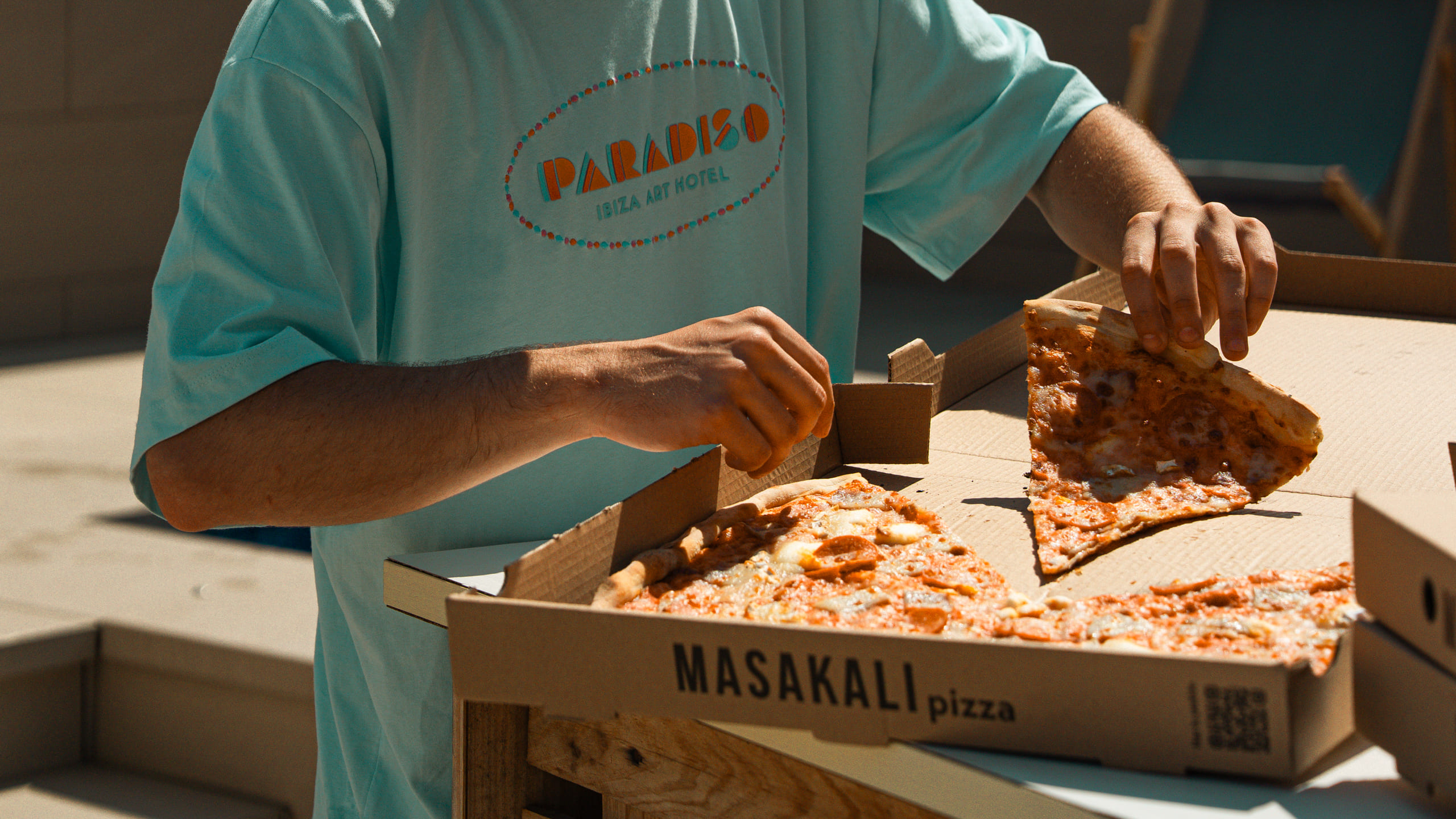 masakali pizza, julio 2025